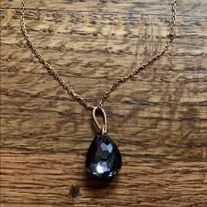 Beautiful drop stone necklace.